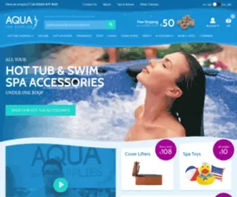 Aquaspasupplies.co.uk(Aqua Spa Supplies the Hot Tub & Spa Accessories Specialists) Screenshot