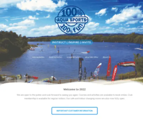Aquasports.co.uk(Aqua Sports) Screenshot