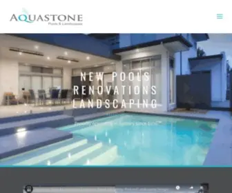 Aquastone.com.au(Aquastone Pools & Landscapes) Screenshot