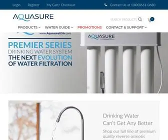 Aquasureusa.com(Aquasure USA) Screenshot