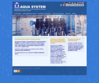 Aquasystem.cz(Automatické tlakové stanice) Screenshot