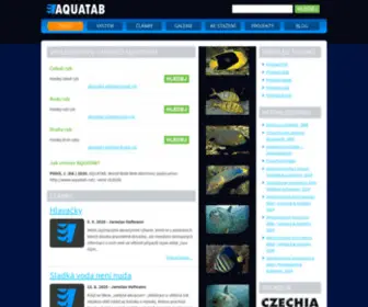 Aquatab.net(Titulní) Screenshot