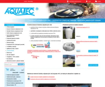 Aquatec-VFL.com(Kvalitné domové čistiarne (čističky)) Screenshot