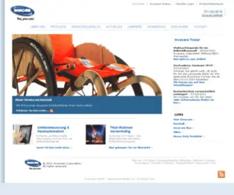 Aquatec.de(Invacare) Screenshot