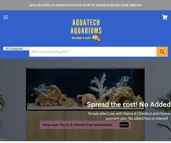 Aquatechaquariums.co.uk(Shop Aquatech Aquariums Online) Screenshot