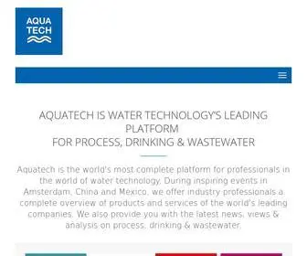 Aquatechtrade.com(All eyes on water technology) Screenshot