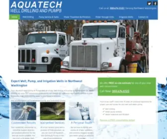 Aquatechwellandpump.com(Sedro-Woolley, WA) Screenshot