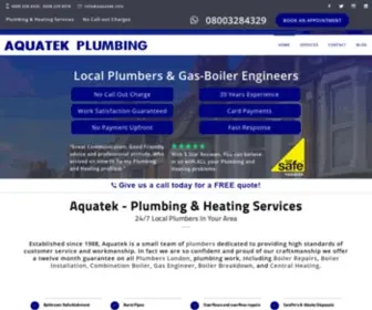 Aquatek.info(Boiler Repairs) Screenshot