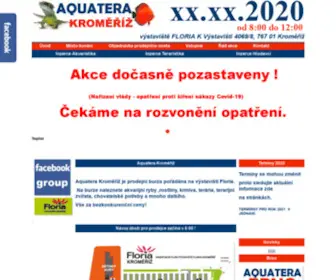 Aquaterakromeriz.cz(Úvod) Screenshot