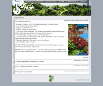 Aquatic-Gardeners.org(Aquatic Gardeners Association) Screenshot