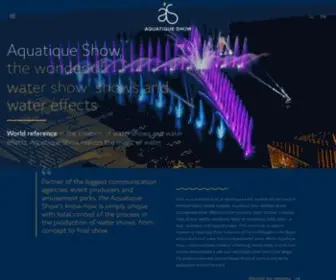 Aquatic-Show.com(Water show) Screenshot