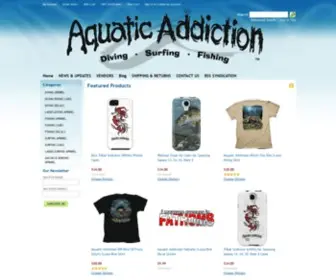 Aquaticaddiction.com(Custom Fishing) Screenshot