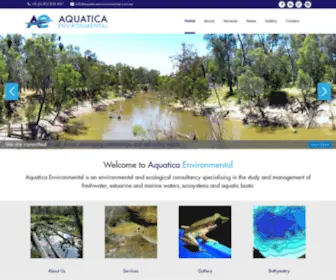 Aquaticaenvironmental.com.au(Aquaticaenvironmental) Screenshot