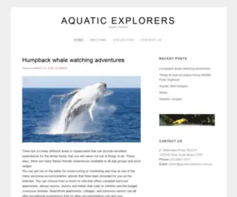 Aquaticexplorers.com.au(Aquatic Explorers) Screenshot