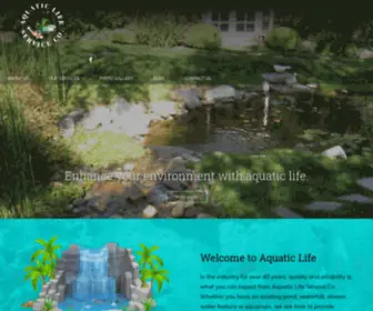 Aquaticlifela.com(Aquatic Life) Screenshot