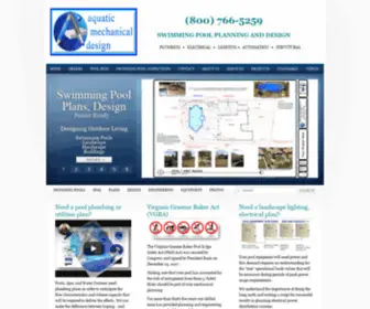 Aquaticmechanicaldesign.com(Aquatic Mechanical Engineering) Screenshot