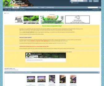 Aquaticquotient.com(Forum) Screenshot
