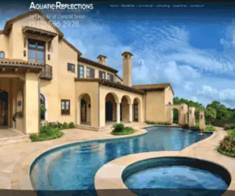 Aquaticreflectionspools.com(Aquatic Reflections Pools) Screenshot