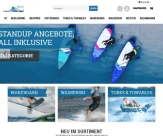 Aquaticsport.de(Wassersport versandkostenfrei einkaufen) Screenshot