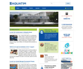 Aquatim.ro(Aquatim Timisoara) Screenshot