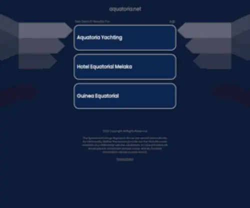 Aquatoria.net(Aquatoria) Screenshot