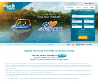 Aquatours.travel(Aquatours Cancun Mexico) Screenshot
