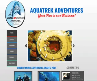 Aquatrekadventures.com(Aquatrekadventures) Screenshot