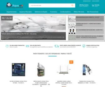 Aquaura.com.br(Aquarismo Inovador) Screenshot