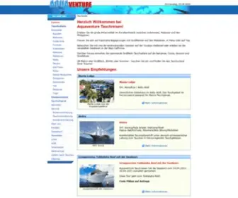 Aquaventure-Tauchreisen.de(Tauchen Tauchreisen nach Indonesien) Screenshot