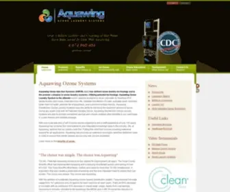 Aquawingozone.com(Ozone Laundry Systems) Screenshot