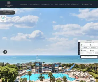 AquaWorldbelek.com(AQUAWORLD BELEK) Screenshot