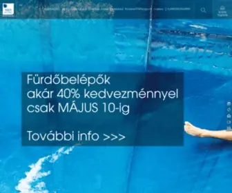 Aquaworldresort.hu(Aquaworld Resort Budapest) Screenshot