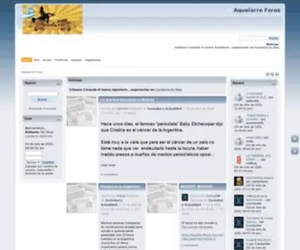 Aquelarreforos.com.ar(Aquelarre Foros) Screenshot