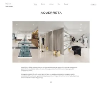 Aquerreta.com(Aquerreta 1964) Screenshot