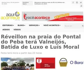 Aquiacontece.com.br(Aqui Acontece) Screenshot