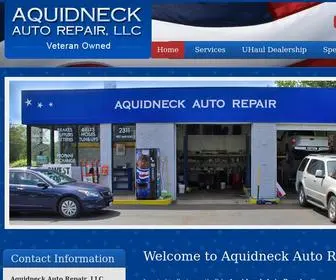 Aquidneckauto.com(Aquidneck Auto Repair) Screenshot