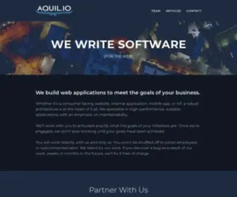Aquil.io(Aquil) Screenshot
