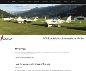 Aquila-Aero.com(Aquila Aero) Screenshot