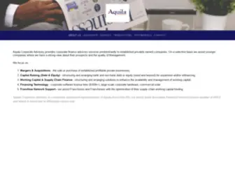 Aquilacorporate.com.au(Aquila Corporate Advisory) Screenshot