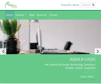 Aquilalogic.com.sg(Aquila Logic) Screenshot