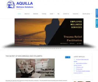 Aquillasa.co.za(Aquilla Wellness Solutions) Screenshot