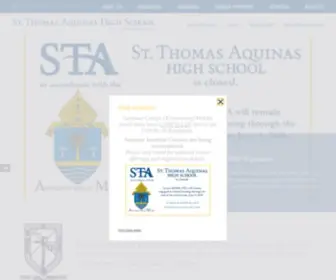 Aquinas-Sta.org(Thomas Aquinas High School) Screenshot