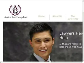 Aquinolawgroup.com(Las Vegas Personal Injury Lawyer) Screenshot