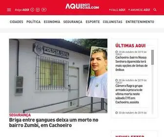 Aquinoticias.com(Aqui Notícias) Screenshot