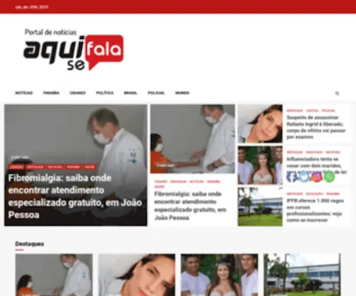 Aquisefala.com.br(Aqui Se Fala) Screenshot