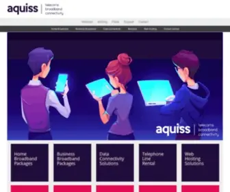 Aquiss.net(Broadband Full Fibre Packages) Screenshot
