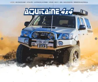 Aquitaine-4X4.com(Aquitaine 4X4) Screenshot