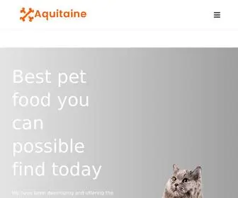 Aquitaine-Petfood.com(Aquitaine Petfood) Screenshot