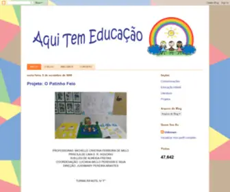 Aquitemeducacao.com.br(Aqui) Screenshot