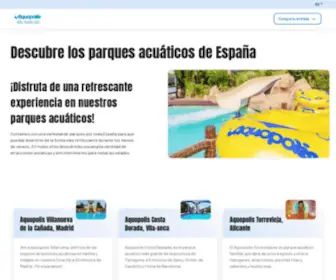 Aquopolis.es(Parque acuático) Screenshot